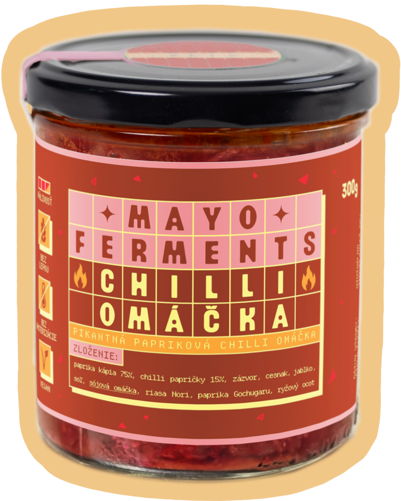 FERMENTOVANÁ CHILLI OMÁČKA 300g