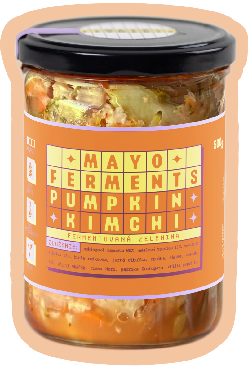 PUMPKIN KIMCHI 500g (tekvicové)